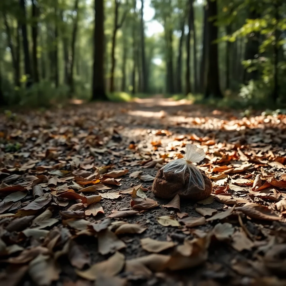 Czy trzeba sprzątać po psie w lesie
