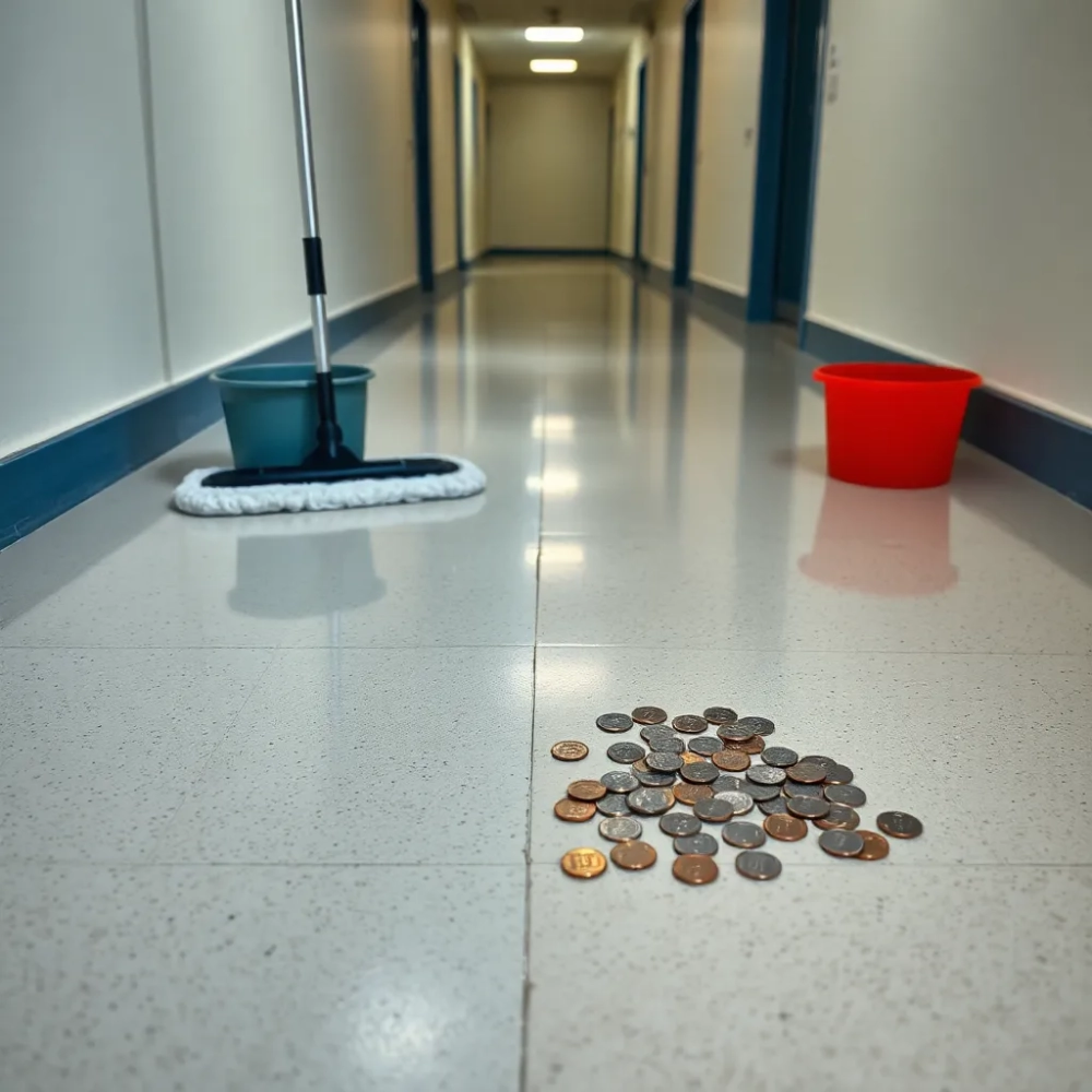 Ile zarabia sprzątaczka w szkole na pół etatu