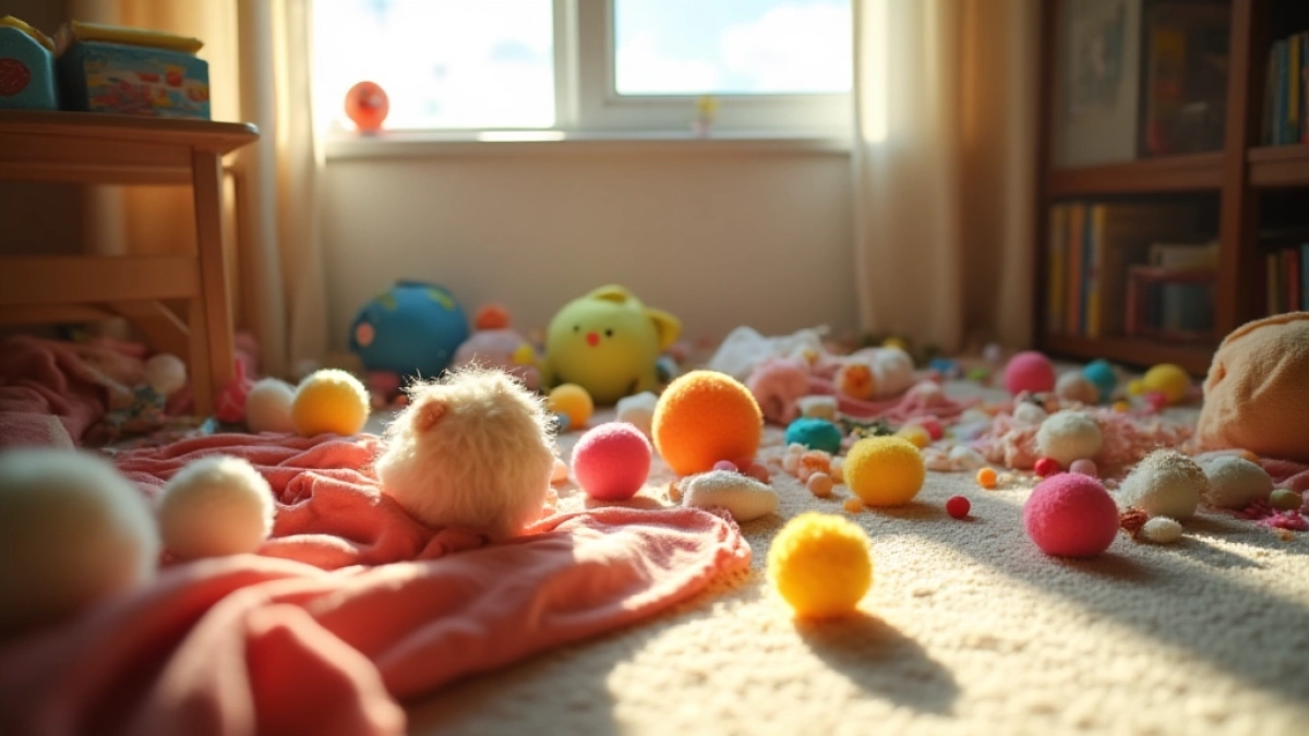 Jak posprzątać pokój dziecka