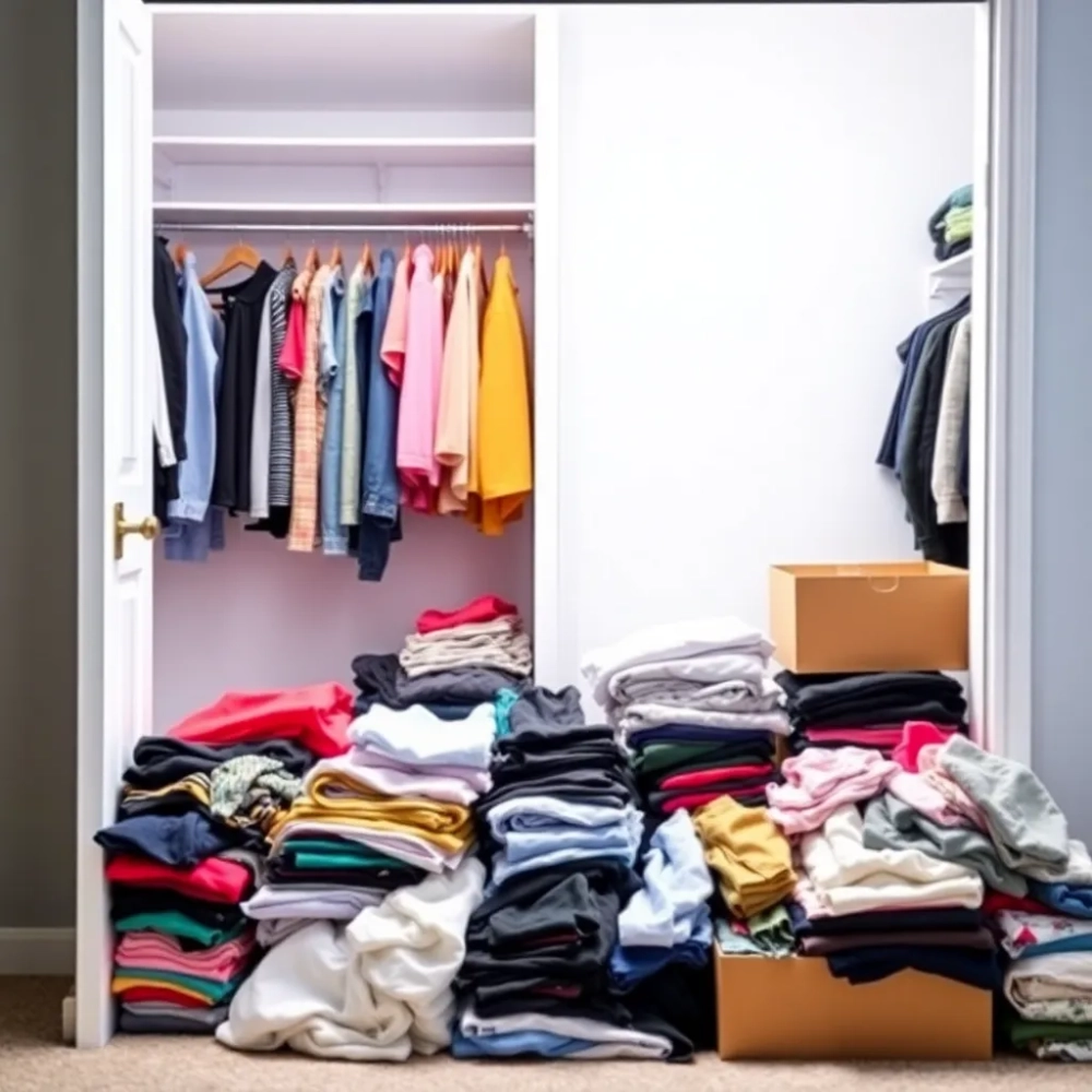 jak sprzątać szafę