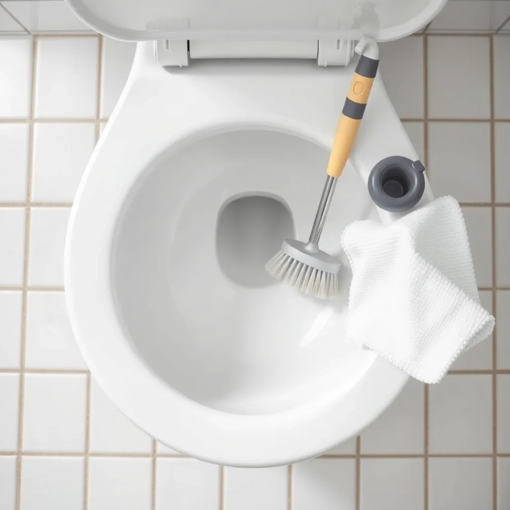 jak sprzątać toaletę