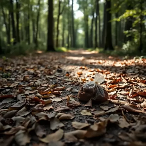 Czy trzeba sprzątać po psie w lesie
