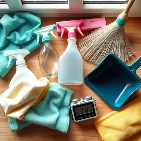 Jak posprzątać dom w godzinę