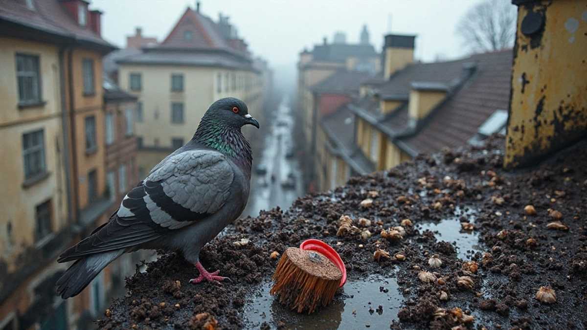 Sprzątanie po gołębiach Kraków